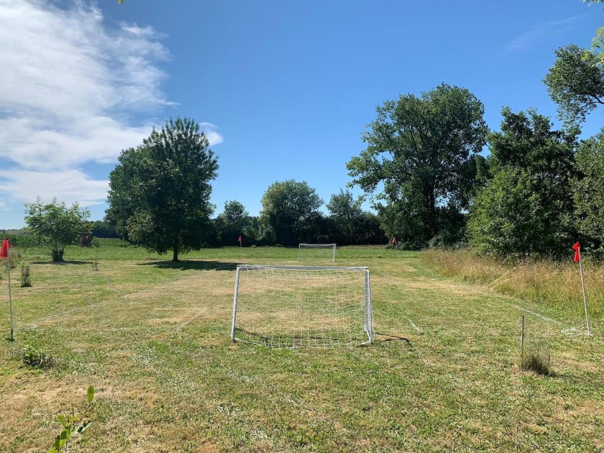 Country Villa For 19 Pool Cinema Football Pitch Verteillac Luaran gambar