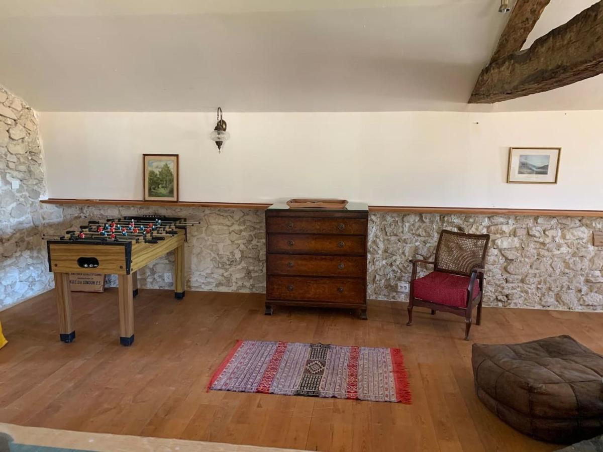 Country Villa For 19 Pool Cinema Football Pitch Verteillac Luaran gambar