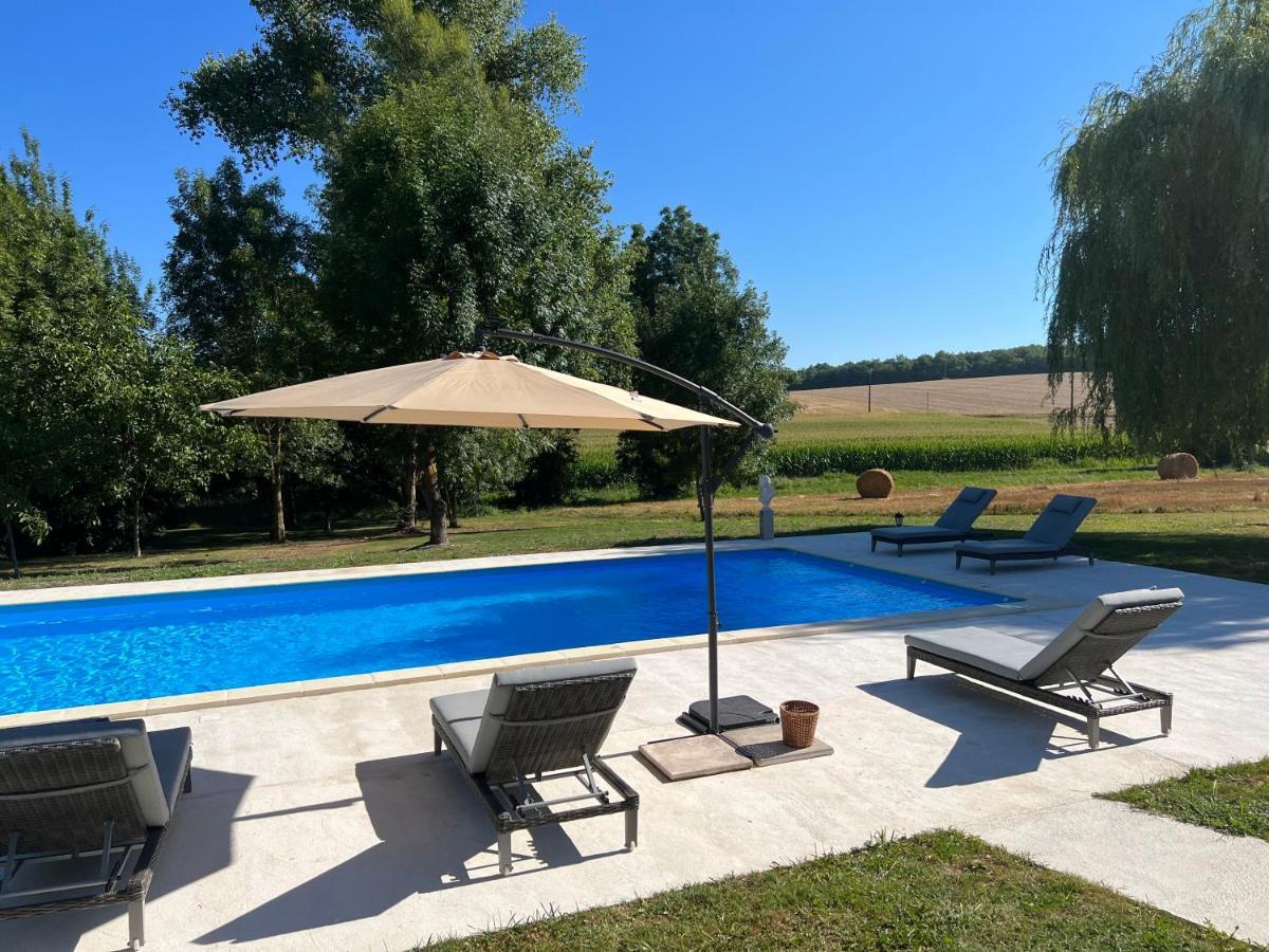 Country Villa For 19 Pool Cinema Football Pitch Verteillac Luaran gambar